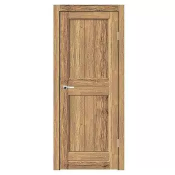 Дверное полотно Синержи Деревенская 1, Рустик соломенный, ПДГ 700х2000 мм