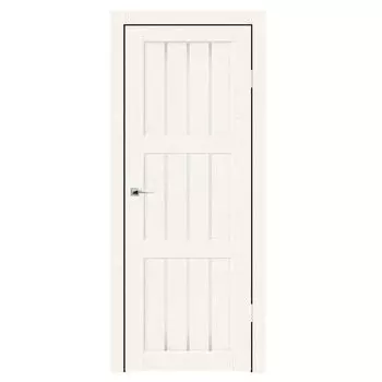 Дверное полотно Синержи Деревенская, Бетон белый, ПДО 900х2000 мм