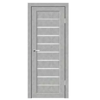 Дверное полотно Синержи Дольче, Бетон серый, ПДО 700х2000 мм