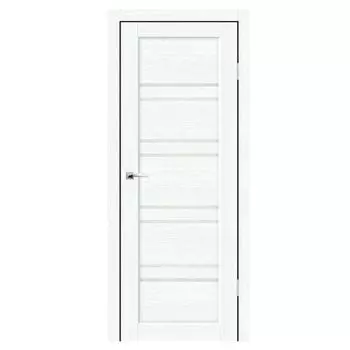 Дверное полотно Синержи Дуэт, Вуд Тангет Айс, ПДО 700х2000 мм