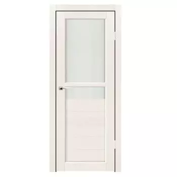 Дверное полотно Синержи Фьяно, Дуб молочный, ПДО 900х2000 мм