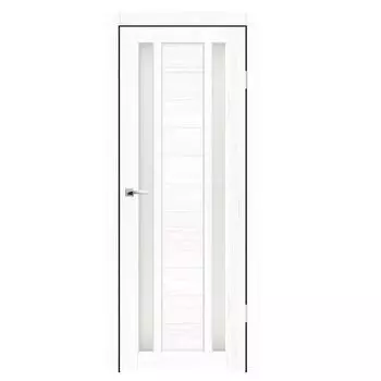 Дверное полотно Синержи Фиеста, Белый прованс, ПДО 900х2000 мм