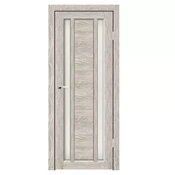 Дверное полотно Синержи Фиеста, Грей, ПДО 900х2000 мм