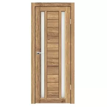 Дверное полотно Синержи Фиеста, Рустик соломенный, ПДО 800х2000 мм