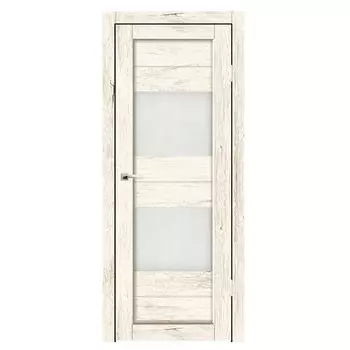Дверное полотно Синержи Форте, Рустик молочный, ПДО 900х2000 мм