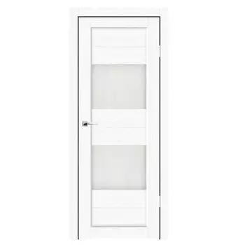 Дверное полотно Синержи Форте, Вуд Тангет Айс, ПДО 600х2000 мм