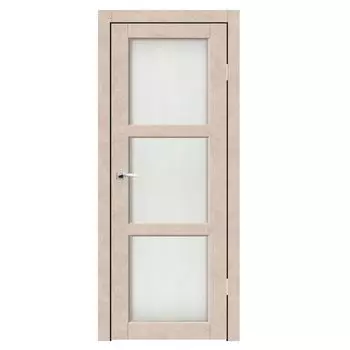 Дверное полотно Синержи Гарде, Бетон бежевый, ПДО 800х2000 мм