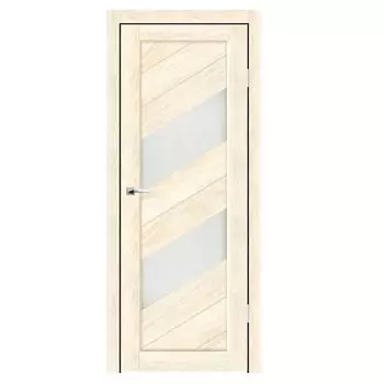 Дверное полотно Синержи Гармония, Ваниль, ПДО 800х2000 мм