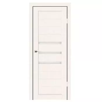 Дверное полотно Синержи Грация, Бетон белый, ПДО 800х2000 мм