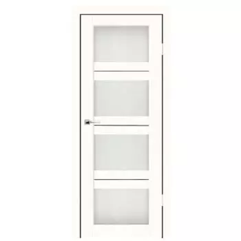 Дверное полотно Синержи Электра, Ясень белый, ПДО 900х2000 мм