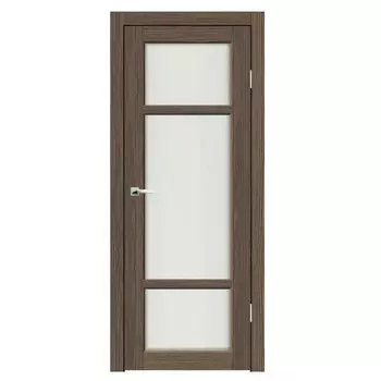 Дверное полотно Синержи Кьянти, Акация темная, ПДО 800х2000 мм