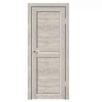Дверное полотно Синержи Лацио, Грей, ПДГ 600х2000 мм