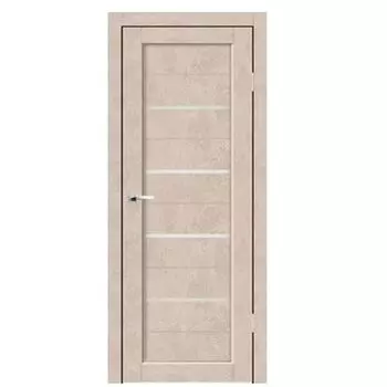 Дверное полотно Синержи Лада, Бетон бежевый, ПДО 700х2000 мм