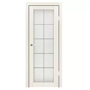 Дверное полотно Синержи Легро 2, Дуб молочный, ПДО 800х2000 мм