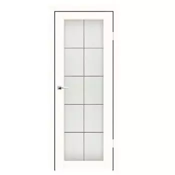 Дверное полотно Синержи Легро 2, Ясень белый, ПДО 700х2000 мм