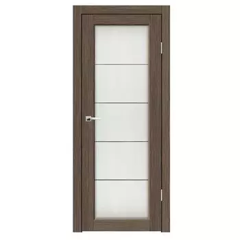 Дверное полотно Синержи Легро, Акация темная, ПДО 800х2000 мм