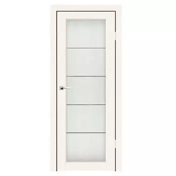 Дверное полотно Синержи Легро, Бетон белый, ПДО 700х2000 мм