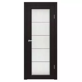 Дверное полотно Синержи Легро, Венге, ПДО 900х2000 мм