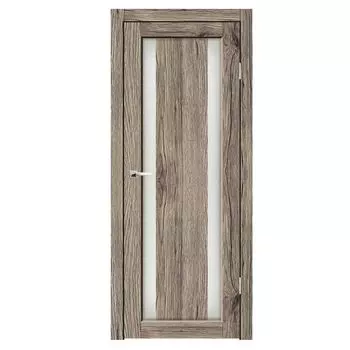 Дверное полотно Синержи Маэстро, Рустик пепельный, ПДО 900х2000 мм