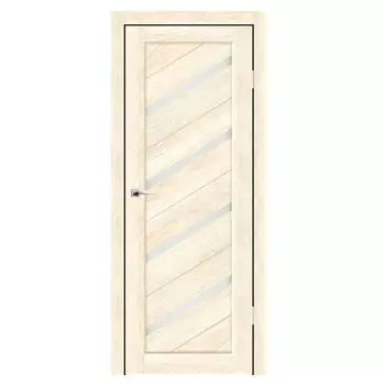Дверное полотно Синержи Мелодия, Ваниль, ПДО 900х2000 мм