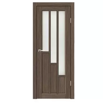 Дверное полотно Синержи Некст, Акация темная, ПДО 900х2000 мм