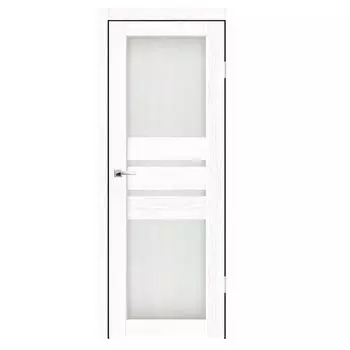 Дверное полотно Синержи Нота, Белый прованс, ПДО 900х2000 мм