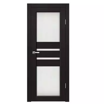 Дверное полотно Синержи Нота, Венге, ПДО 900х2000 мм