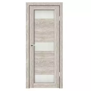 Дверное полотно Синержи Омега, Грей, ПДО 600х2000 мм