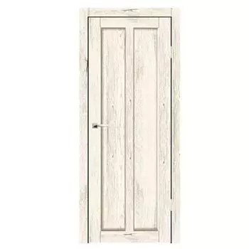 Дверное полотно Синержи Орта, Рустик молочный, ПДГ 900х2000 мм
