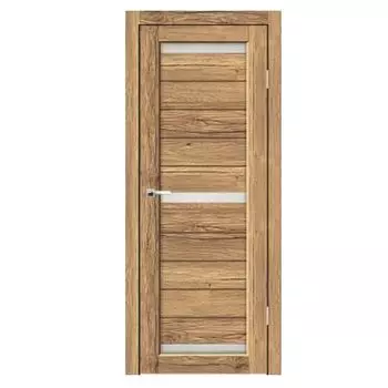 Дверное полотно Синержи Палермо, Рустик соломенный, ПДО 800х2000 мм