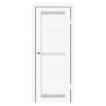 Дверное полотно Синержи Палермо, Вуд Тангет Айс, ПДО 900х2000 мм