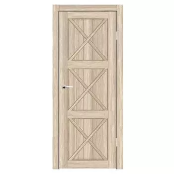 Дверное полотно Синержи Пандора, Акация светлая, ПДГ 700х2000 мм