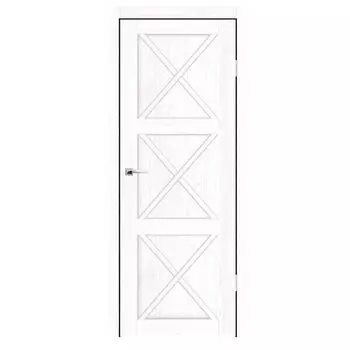 Дверное полотно Синержи Пандора, Белый прованс, ПДГ 700х2000 мм