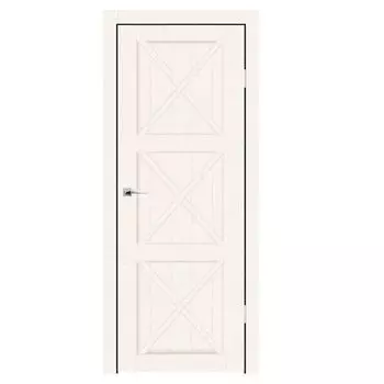 Дверное полотно Синержи Пандора, Бетон белый, ПДГ 900х2000 мм