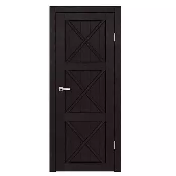 Дверное полотно Синержи Пандора, Венге, ПДГ 800х2000 мм