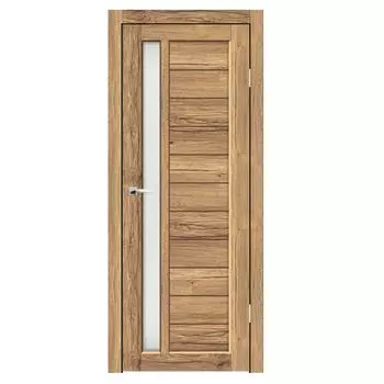 Дверное полотно Синержи Пиано, Рустик соломенный, ПДО 600х2000 мм