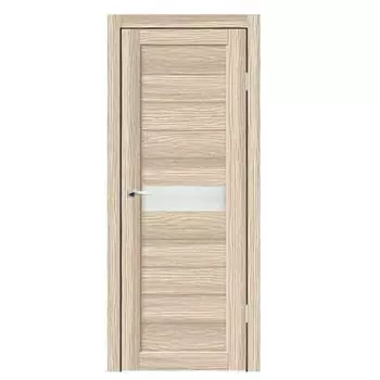 Дверное полотно Синержи Примо, Акация светлая, ПДО 700х2000 мм
