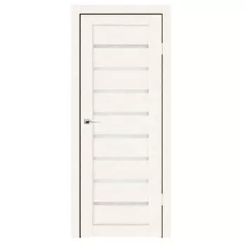 Дверное полотно Синержи Сена, Бетон белый, ПДО 800х2000 мм