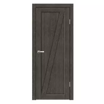 Дверное полотно Синержи Скандинавия 1, Гранит, ПДГ 900х2000 мм