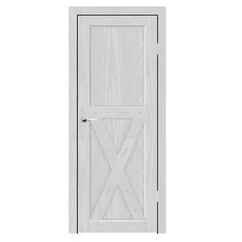 Дверное полотно Синержи Скандинавия 2, Вуд Тангет Лайт, ПДГ 900х2000 мм