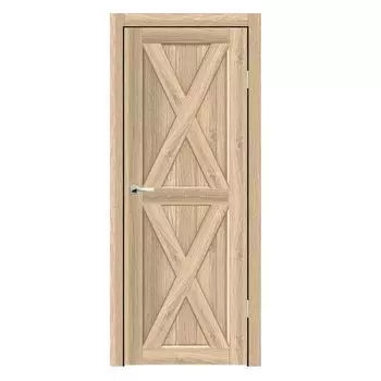 Дверное полотно Синержи Скандинавия 3, Дуб европейский, ПДГ 900х2000 мм
