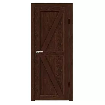 Дверное полотно Синержи Скандинавия 4, Виски, ПДГ 700х2000 мм