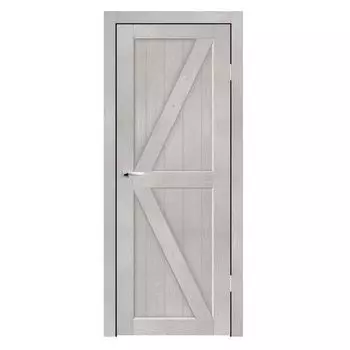 Дверное полотно Синержи Скандинавия 4, Вуд Тангет Латте, ПДГ 900х2000 мм