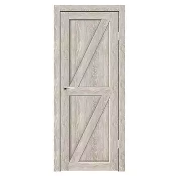 Дверное полотно Синержи Скандинавия 5, Грей, ПДГ 800х2000 мм