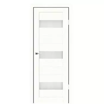 Дверное полотно Синержи Соната, Ясень белый, ПДО 700х2000 мм