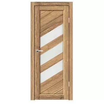 Дверное полотно Синержи Сопрано, Рустик соломенный, ПДО 900х2000 мм