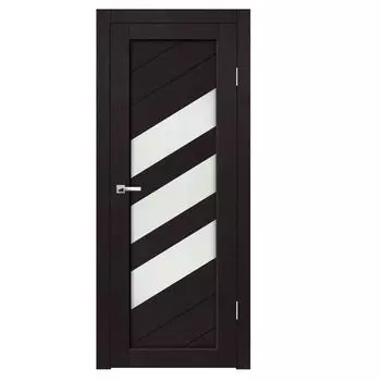 Дверное полотно Синержи Сопрано, Венге, ПДО 600х2000 мм