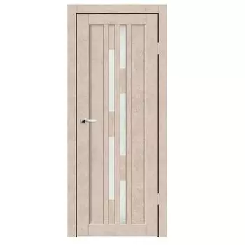 Дверное полотно Синержи Стронг, Бетон бежевый, ПДО 900х2000 мм