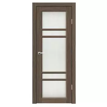 Дверное полотно Синержи Танго, Акация темная, ПДО 800х2000 мм