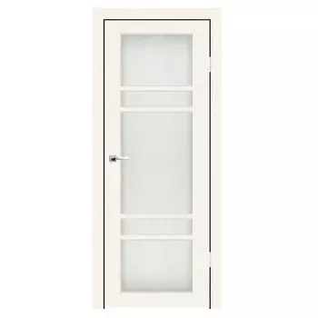 Дверное полотно Синержи Танго, Бетон белый, ПДО 600х2000 мм